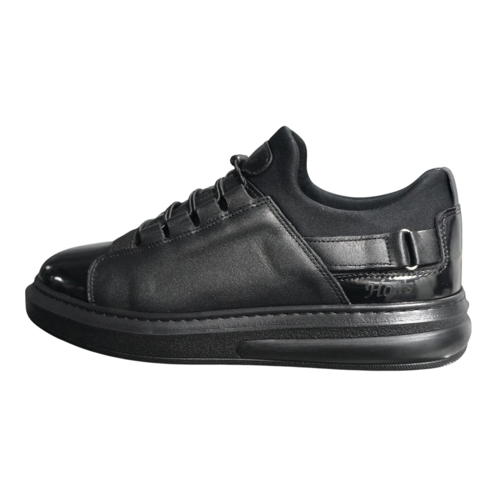 HON’S Nova Flex Lastik Bağcıklı Hakiki Deri Erkek Sneaker 2620