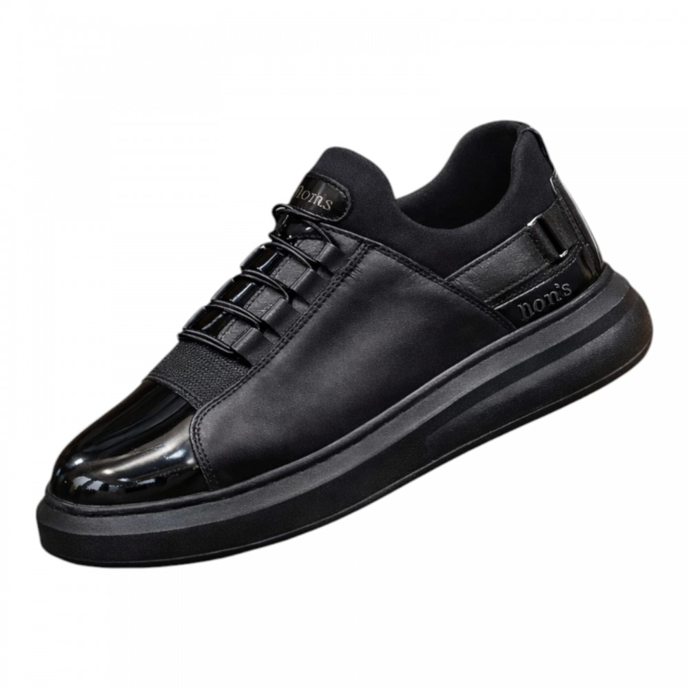 HON’S Nova Flex Lastik Bağcıklı Hakiki Deri Erkek Sneaker 2620