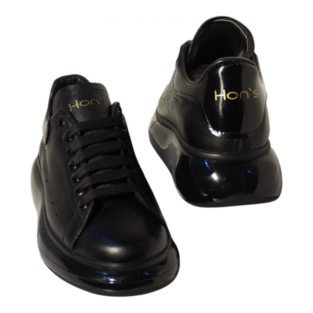 HON'S CITY CORE Erkek Spor Ayakkabı – Hakiki Deri, Air Taban, Bağcıklı, Sneaker HSA013